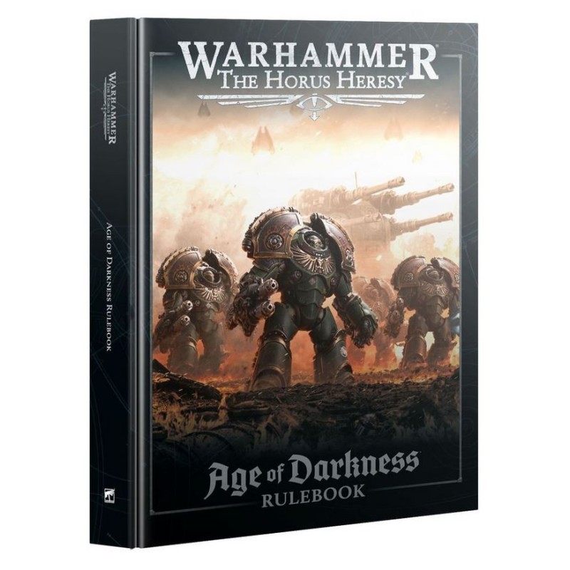 Warhammer le livre de règles Horus Heresy - Age of Darkness (anglais).