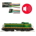 Decoder mit Sound für den 307 RENFE, 8-polig.