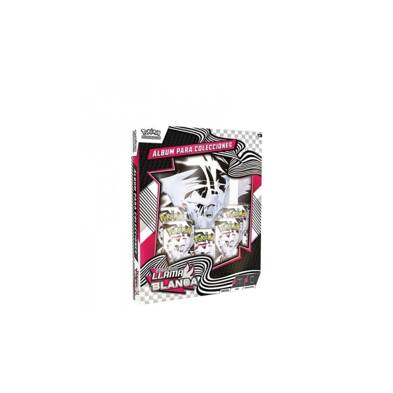 Pokémon TCG. Álbum para colecciones Llama Blanca.
