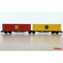 Sggrss 80' Ermewa Container-Plattform.