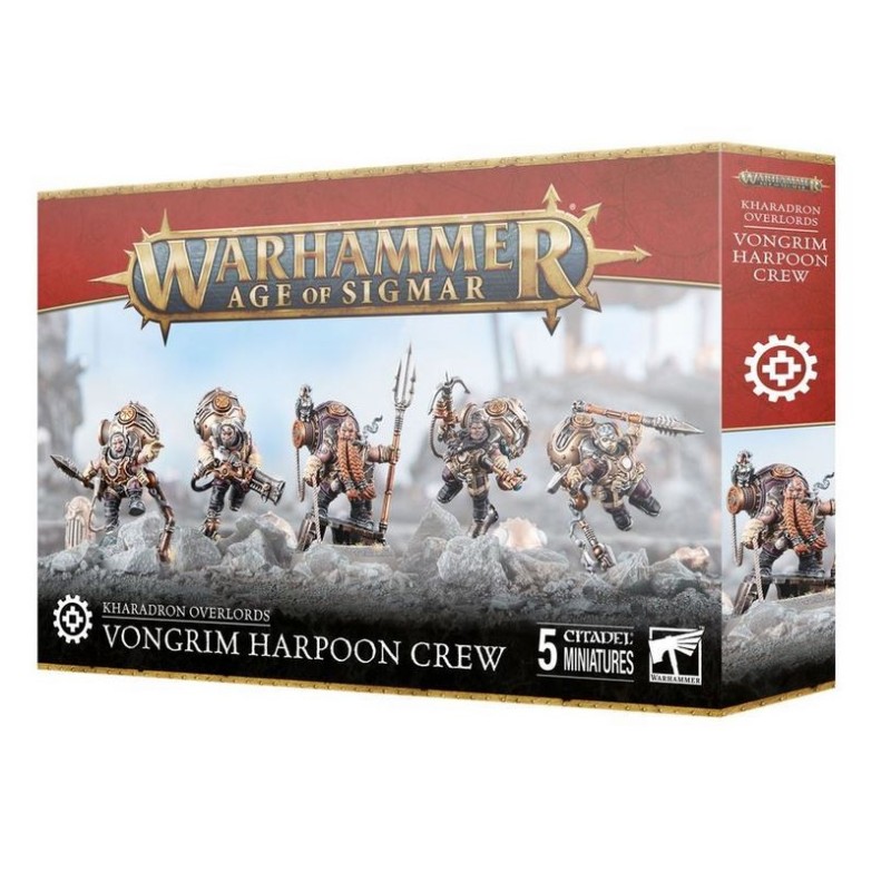 Seigneurs de Kharadron : Harponneurs Vongrim. Seigneurs de Kharadron : Harponneurs Vongrim.