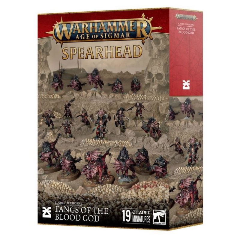 Speerspitze: Klingen von Khorne – Reißzähne des Gottes des Blutes. Speerspitze: Klingen von Khorne – Reißzähne des Gottes des Blutes.