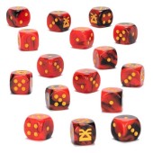 Dados das Lâminas Khorne.