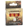Dés des lames de Khorne.