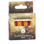 Dados de los Filos de Khorne.