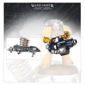 Schwere Waffen Upgrade-Set: Raketenwerfer und schwere Bolter.