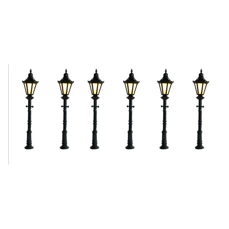 Lampadaires classiques (x10).