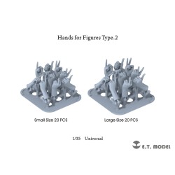 Hands for Figures Type 2.
