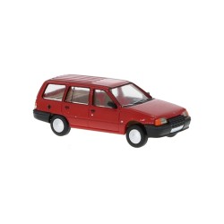 Opel Kadett E Caravan, rosso.