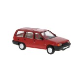 Opel Kadett E Caravan, rouge.