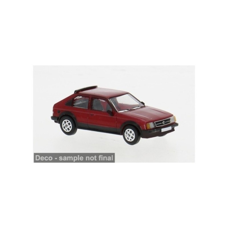 Opel Kadett D SR, rojo.
