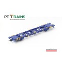 Lgnss-MC4E flat wagon, Continental Rail.