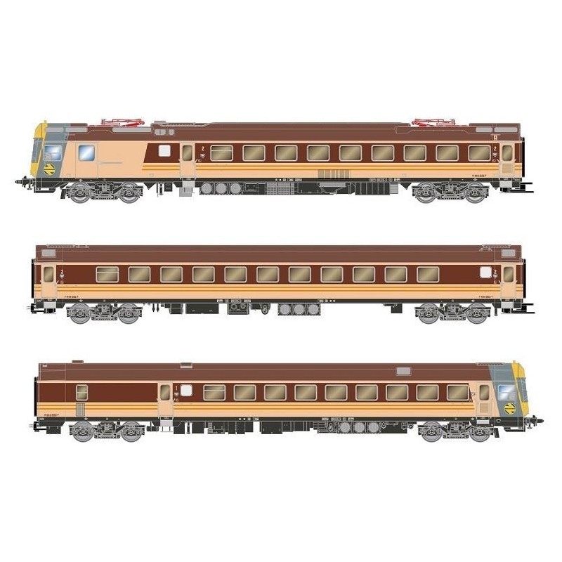 Veículo elétrico 444-503, Estrella. RENFE. Som.