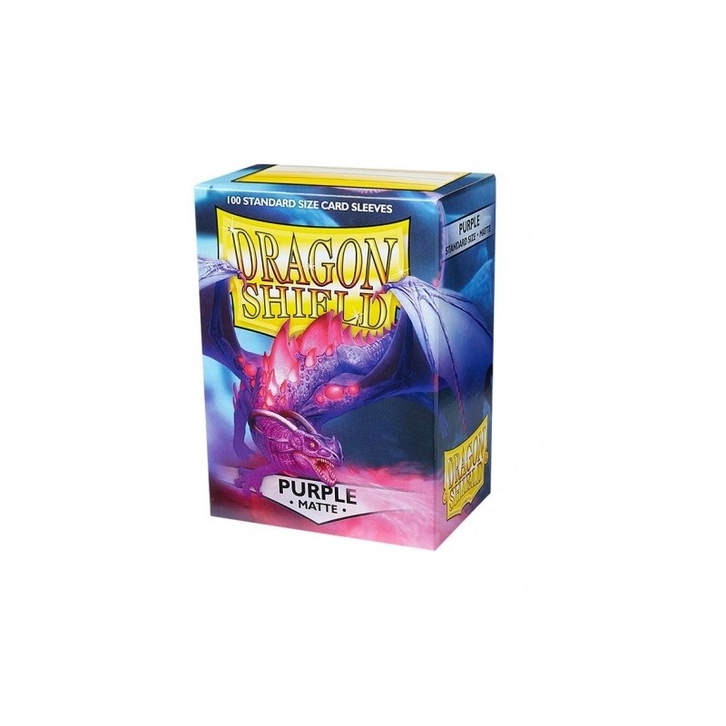 Fundas Standard Matte Morado (100 fundas).