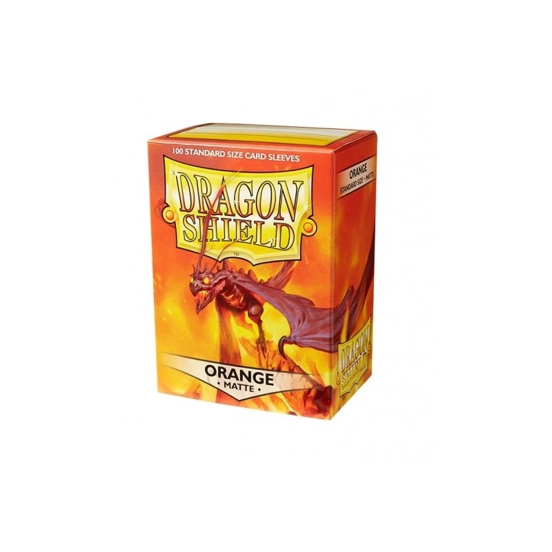 Fundas Standard Matte Naranja (100 fundas).