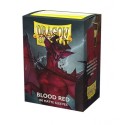 Standard-Matte Simurag Red Cases – Blutrot (100 Cases).