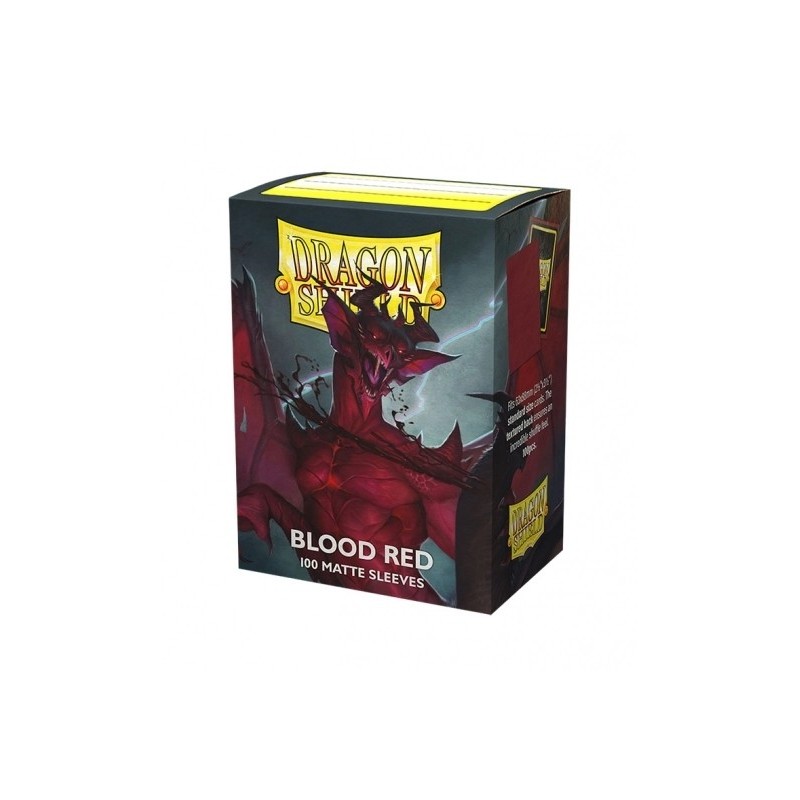 Étuis standard Matte Simurag Red (100 étuis).