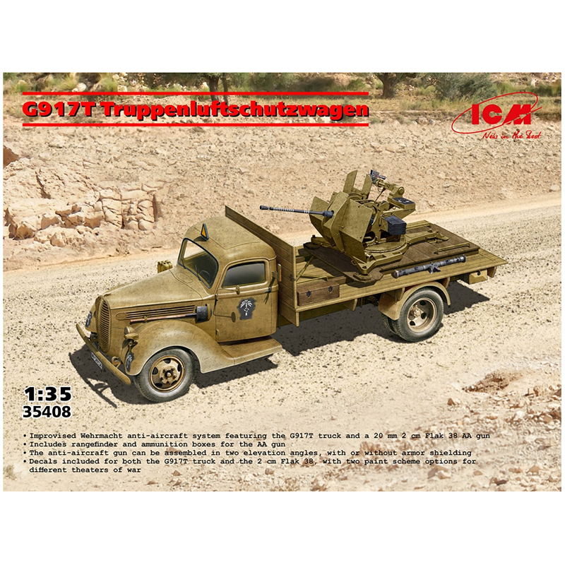German G917T Truppenluftschutzwagen.