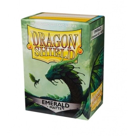 Caixas Padrão Verde Esmeralda Mate (100 caixas).