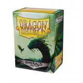 Custodie standard verde smeraldo opaco (100 custodie).