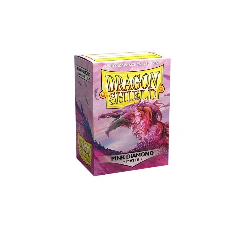 Fundas Standard Matte Pink Diamond Rosa (100 fundas).