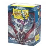 Fundas Standard Matte Dual Cobalt/Silver (100 unidades).