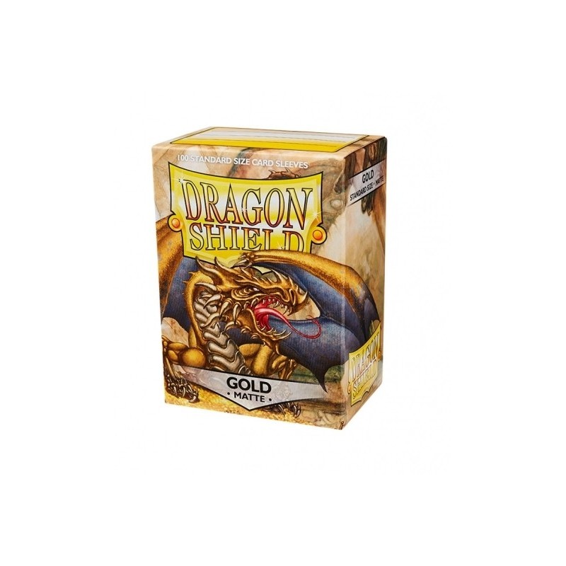 Fundas Standard Matte Oro (100 fundas).