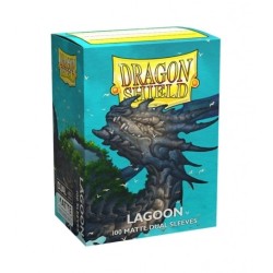 Fundas Standard Dual Matte Lagoon Saras Azul (100 fundas).