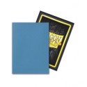 Couvertures standard double bleu lagon mat Saras (100 cas).