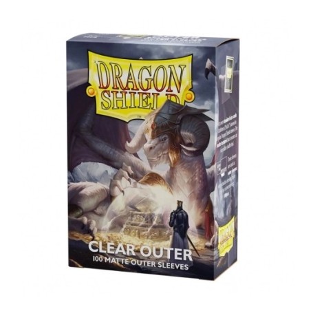 Fundas Standard Outer Sleeves Clear - Standar Size (100 fundas).