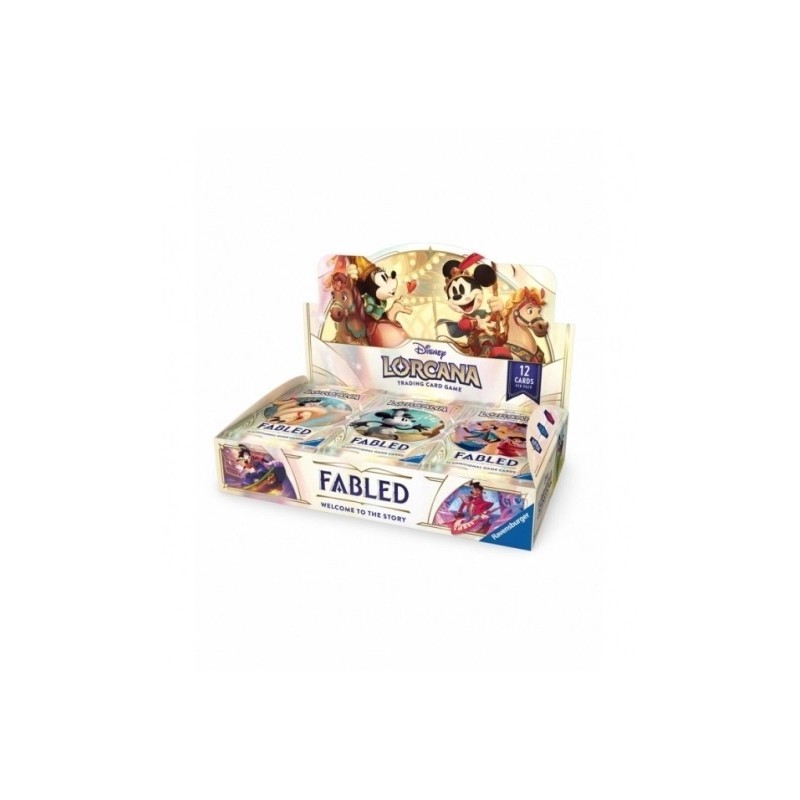 Lorcana: Booster Packs (24 Einheiten). Legendenumwoben.