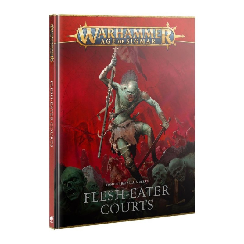 Battletome: Flesh-eater Courts. Español.