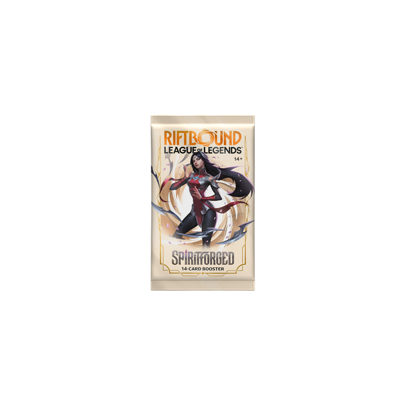 Riftbound: Spiritforged: League of Legends TCG 24-Pack Display. Riftbound: Spiritforged: League of Legends TCG 24-Pack Display.