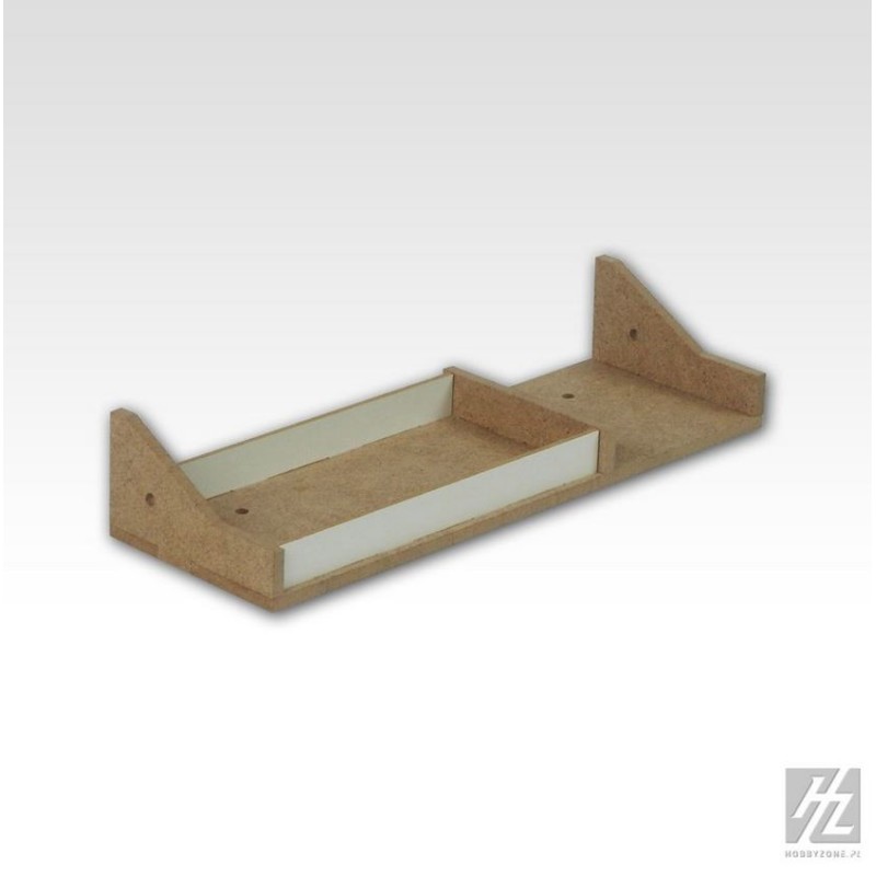 Base per mensole a muro. Ingrandimento. Base per mensole a muro. Ingrandimento.
