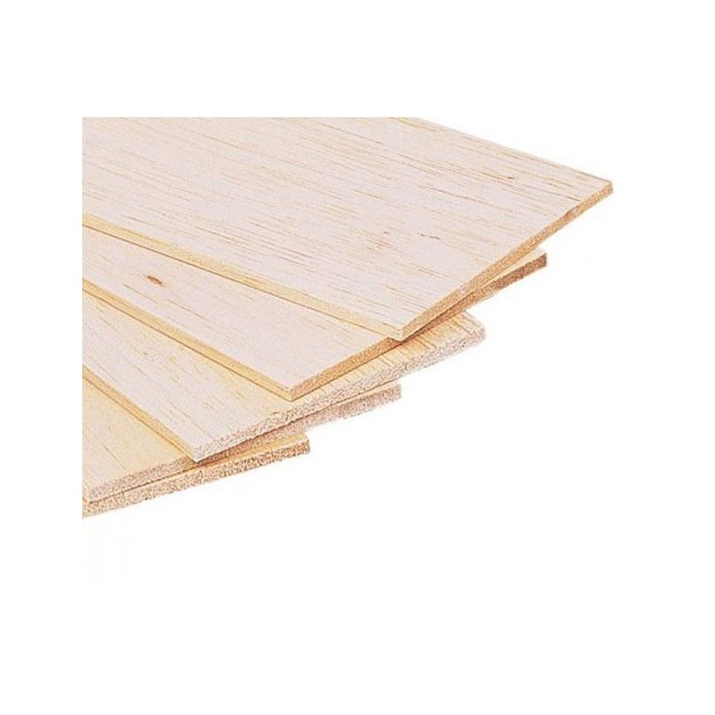 Foglio di balsa, 5 mm.