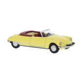 Citroën DS Cabriolet, amarelo claro.