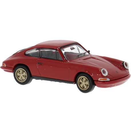 Porsche 911, rouge.