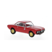 Lancia Fulvia Coupé rojo.