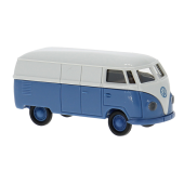 Furgoneta VW T1a gris claro/azul.