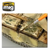 Efecto natural de aceite fresco de motor. 35 ml.