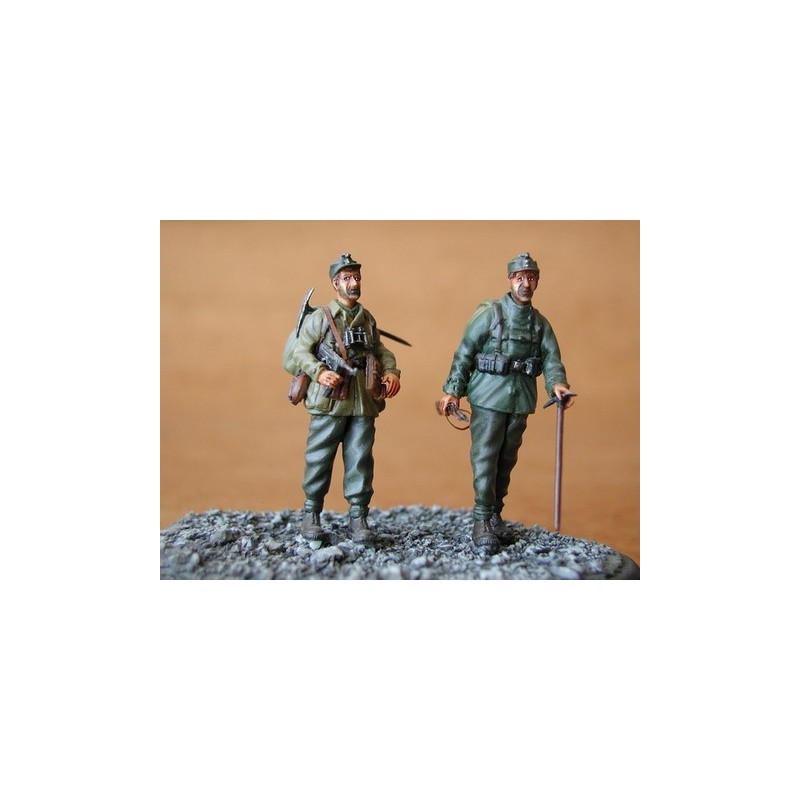 German mountain troops. CMK