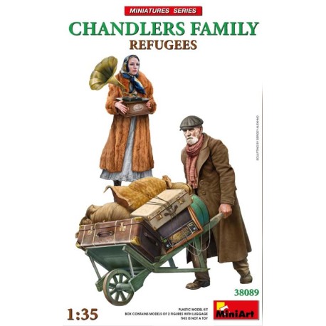 Chandlers family. Refugees.