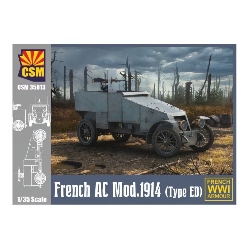 Gepanzerte französisch Typ ED. Gepanzerte französisch Typ ED.