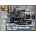 Russisches Panzerfahrzeug Garford-Putilow.