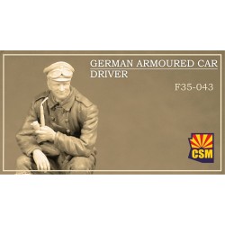 German armoured car driver.
