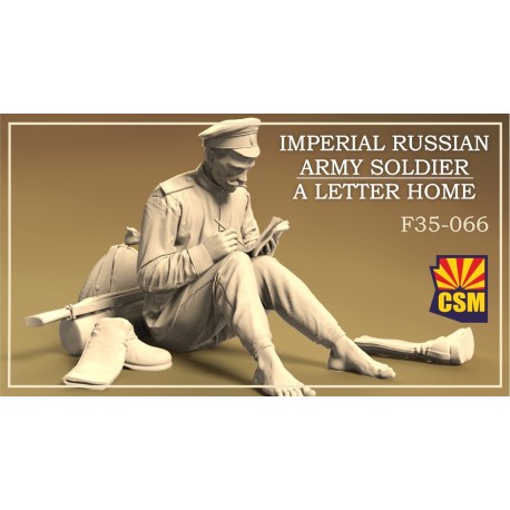 Imperial Russian Army soldier a letter home.