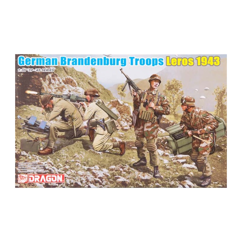 Tropas de la División Brandenburgo, Leros 1943. DRAGON 6743