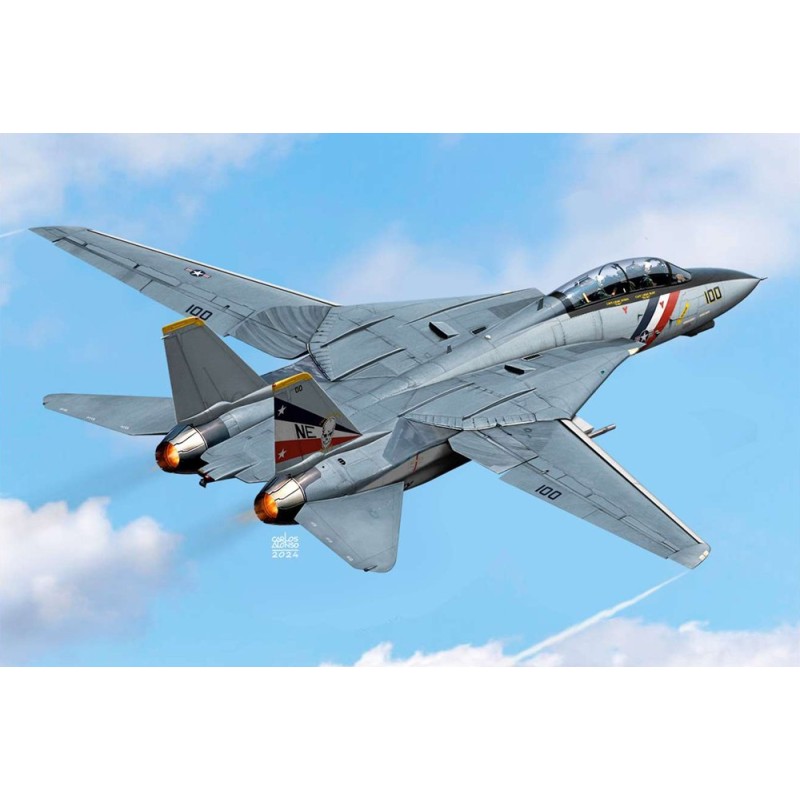 F-14D Super Tomcat « VF-2 Bounty Hunters ». F-14D Super Tomcat « VF-2 Bounty Hunters ».