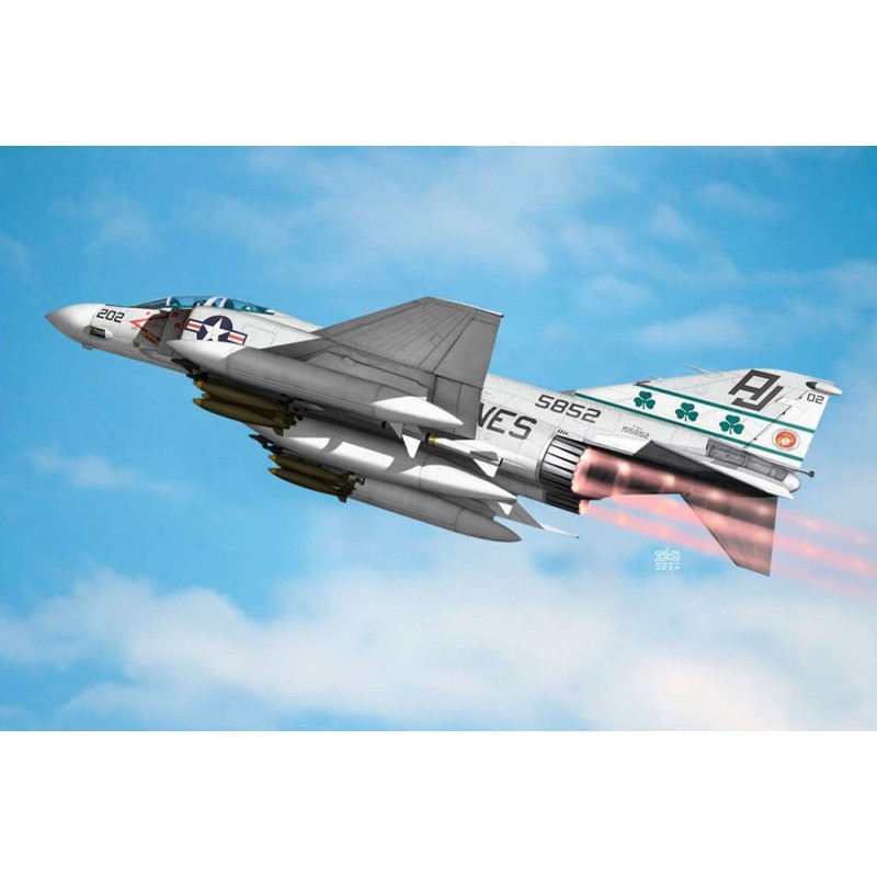 McDonnell Douglas F-4 J Phantom II "Fighting Shamrocks". McDonnell Douglas F-4 J Phantom II "Fighting Shamrocks".