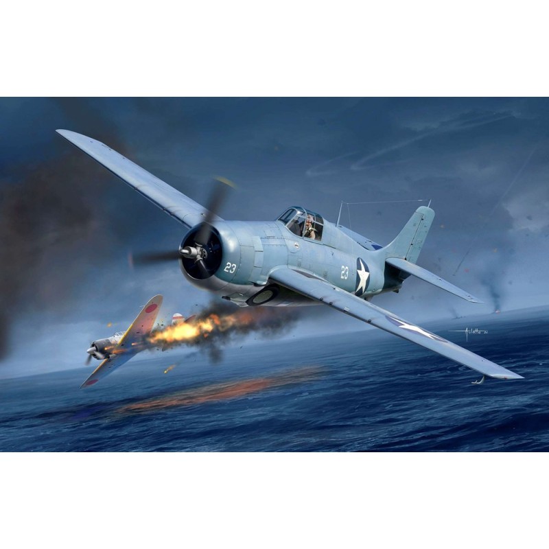 Grumman F4F-4 Wildcat.